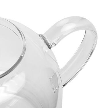 Чайник для заварювання Fissman 1500 мл зі сталевим фільтром жаростійке скло (9174)