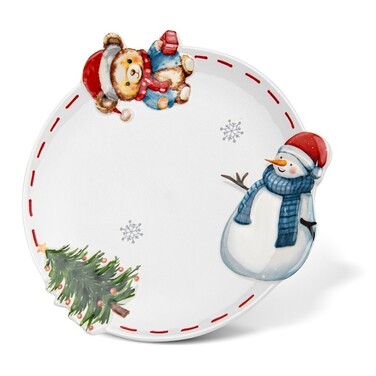 Тарілка 20 см Fissman доломіт (0369)