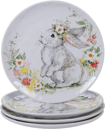 Набор из 4 тарелок 27,9 см к Пасхе Certified International