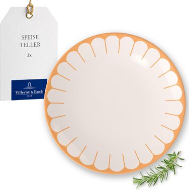 Обідня тарілка 26,6 см, помаранчевий Fleur Villeroy & Boch