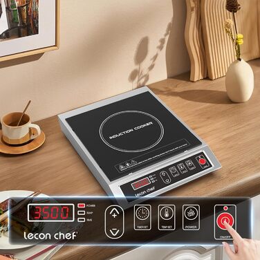 Індукційна варильна поверхня 3500 Вт lecon chef