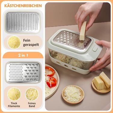 Терка для сыра с контейнером и крышкой COOK A FUTURE