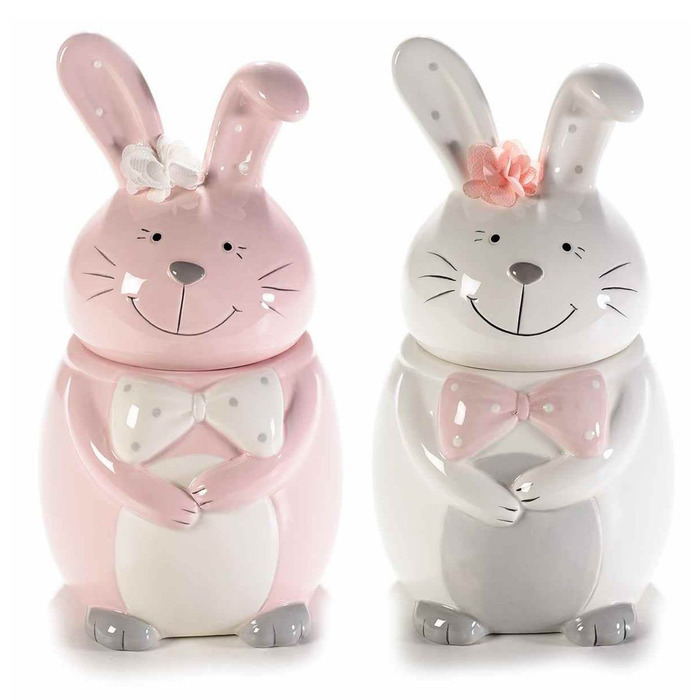 Керамічні баночки у формі кролика на Великдень Gruppo Maruccia