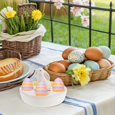 Керамічна підставка для яєць у формі пасхального кролика LOLIPPYY