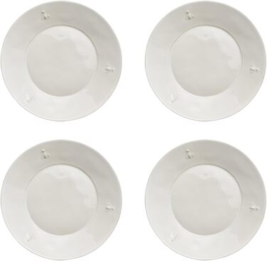 Тарілка десертна 21,4 см, набір 4 предмети, білі Abeille La Rochère