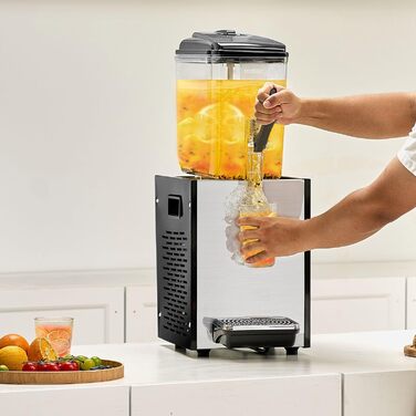 Профессиональный диспенсер для напитков 12 л 246 Вт VEVOR