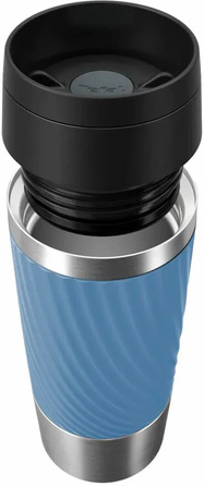 Tefal Термочашка Travel Mug Classic Twist, 360мл, нержавіюча сталь, блакитний