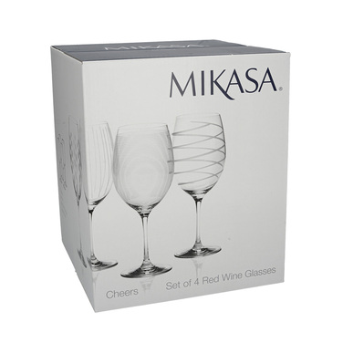 Набір келихів для червоного вина Mikasa CHEERS, скло, 685 мл, 4 шт.