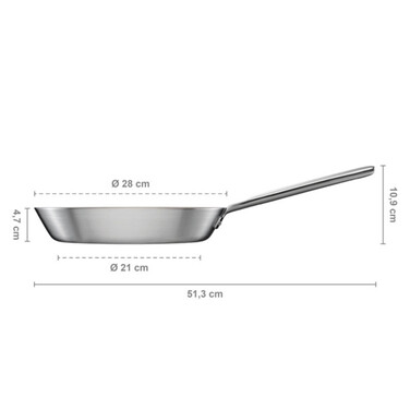 Сковорода Fiskars Norden 28 см с минеральным покрытием (1067633)