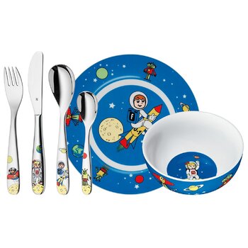 Набір дитячого посуду 6 предметів Willy Mia Fred Space WMF