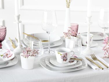 Набір посуду на 6 персон, 30 предметів Square Orchidee Creatable
