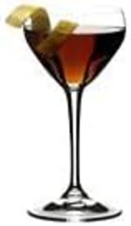 Набір келихів Riedel Double Rocks (2 шт.) для коктейлів та міцних напоїв, кришталь, придатні для мийки в посудомийній машині - 6417/07 (Келих для змішування набір Nick & Nora)
