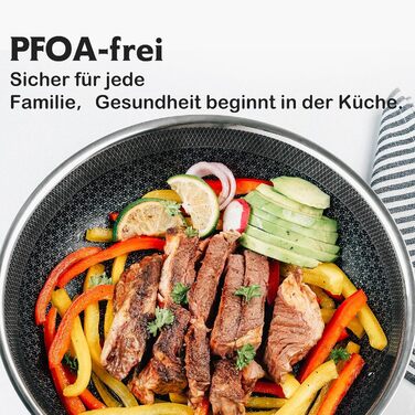 Набор из 3 сковород 20, 24 и 28 см SNOW CLAD