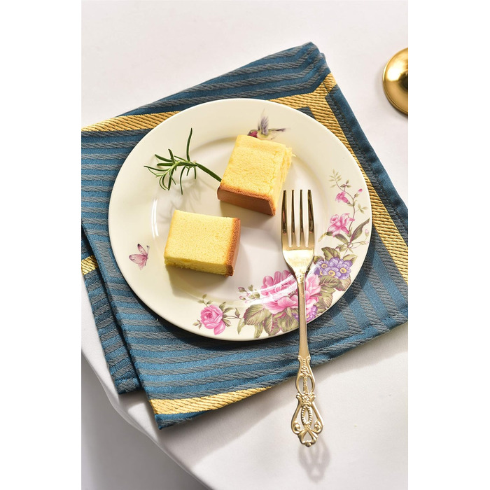 Порцелянові десертні тарілки набір з 4 шт 17,8 см London Boutique