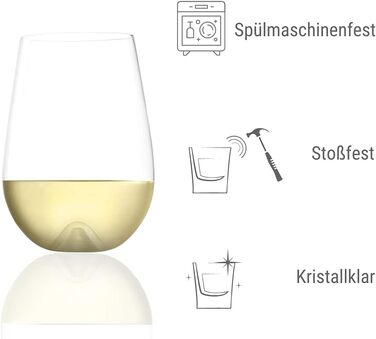 Набір із 6 бокалів для білого вина 0,7 л Vulcano Stölzle Lausitz
