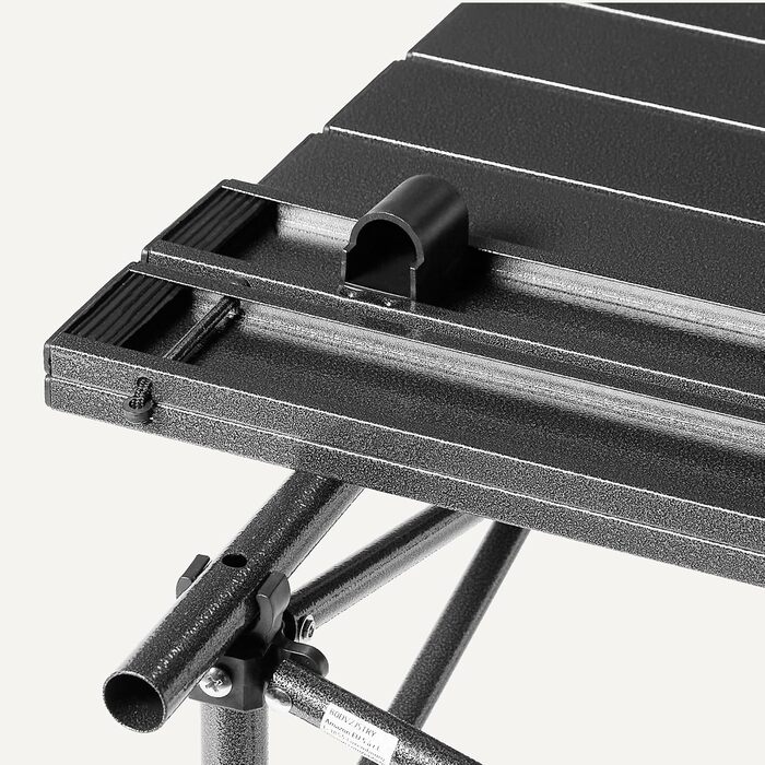 Кемпинговый черный стол Amazon Basics