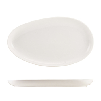 Тарелка овальная 29.5*17 см, Organic, GenWare