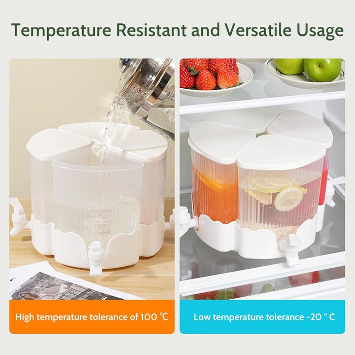 Диспенсер для напитков с краном 6 л Muzrunq