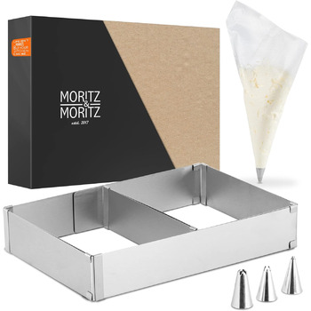 Форма для випічки прямокутна регульована Moritz & Moritz