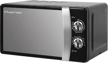 Мікрохвильова піч 17 л, 700 Вт, чорний RHMM701B Russell Hobbs