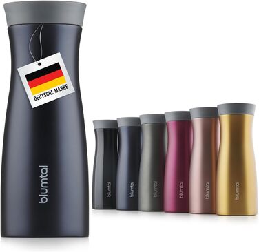 Термочашка 380 мл темно-синя London Blumtal