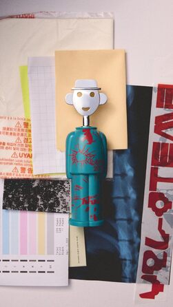 Штопор 6 х 21 см фосфоресцентний Alessi