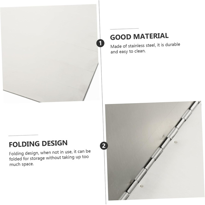 Защита от брызг из нержавеющей стали для варочных поверхностей BAZEITFLOW