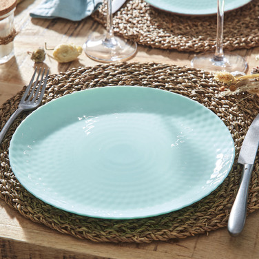 Тарелка обеденная Luminarc Pampille Light Turquoise 25 см (6711260)