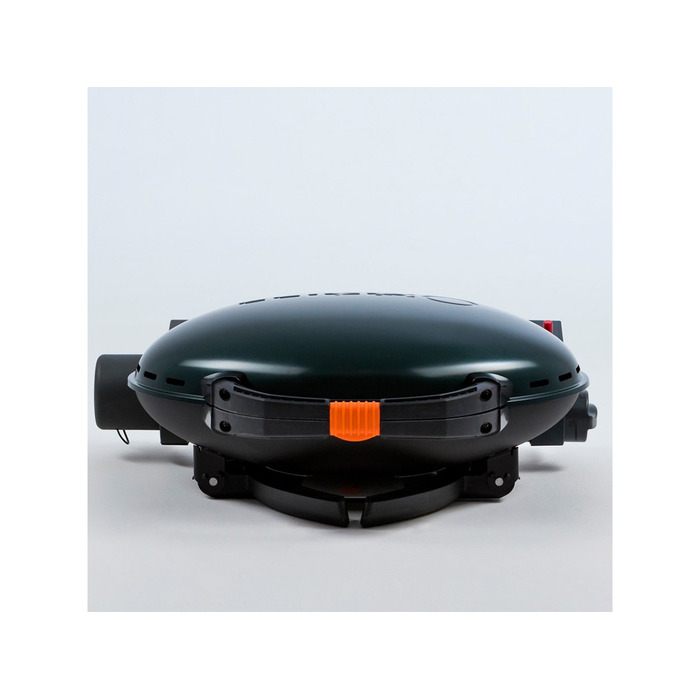 КОМПЛЕКТ Портативний переносний газовий гриль O-GRILL 500, зелений + шланг в подарунок! Код: 013367