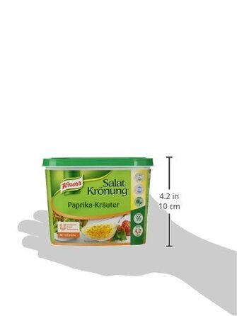 Заправка для салату Knorr Art (Легко готується, універсальна заправка для салату) 1 упаковка (1 x 1 кг) (Перці, 500 г (1 упаковка))