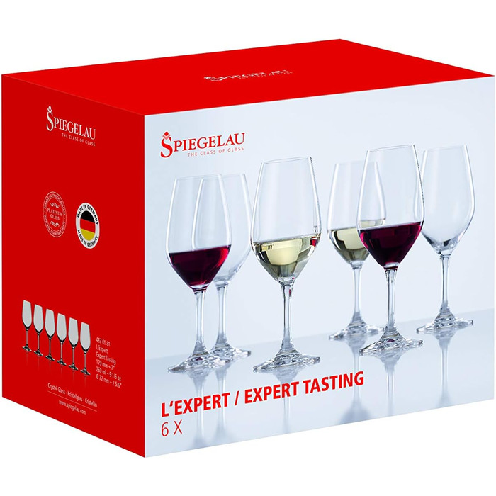 Набор дегустационных бокалов для вина 260 мл, 6 предметов, Special Glasses Tasting Spiegelau
