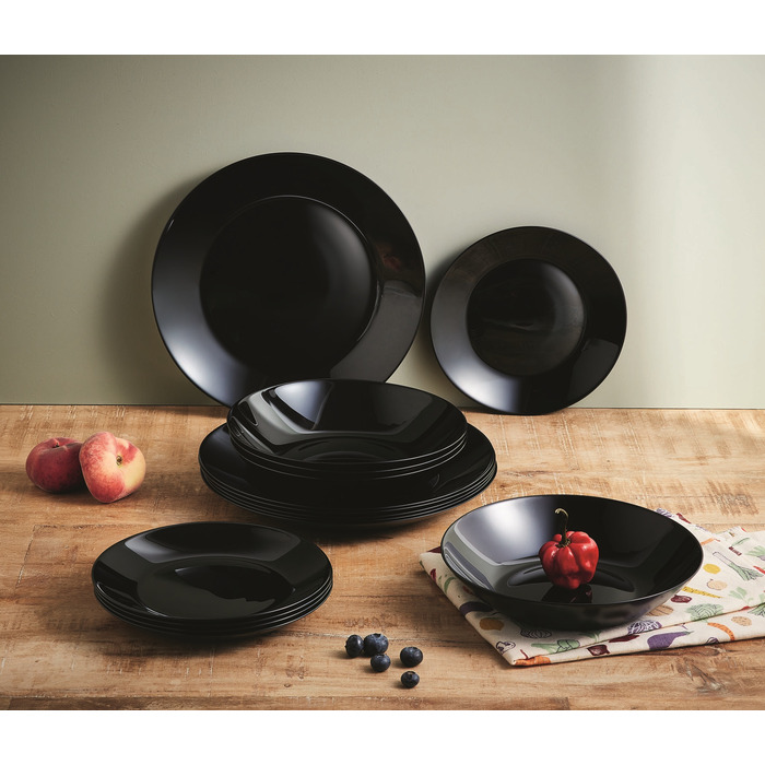 Сервіз Luminarc Zelie Black, 18 предметів (7163731)
