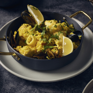 Сковородка для подачи 20*4.5 см, 1.1 л, круглая, алюминиевая, GenWare