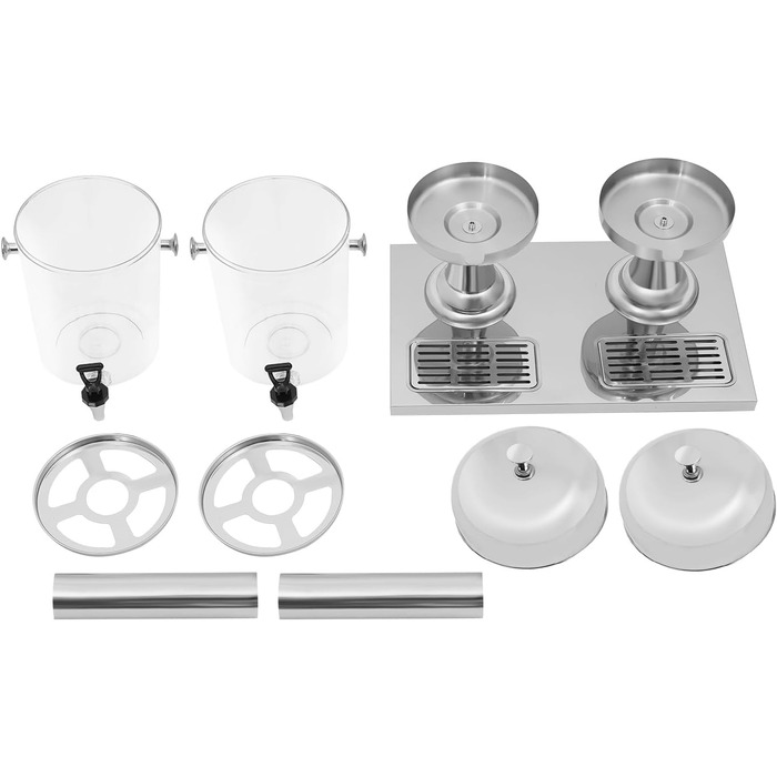 Двоярусний диспенсер для охолоджених напоїв 8 л YOICUATGNA