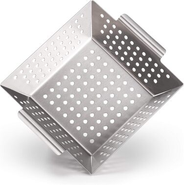 Кошик для гриля 21 x 21 x 6 см, нержавіюча сталь Blumtal