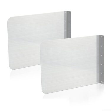 Бризкозахисні екрани з нержавіючої сталі для кухні 2 шт Eawfgtuw