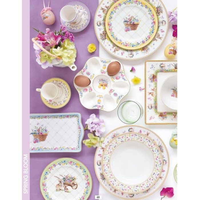 Набір з 4 тарілок 19 см до Великодня Easy Life