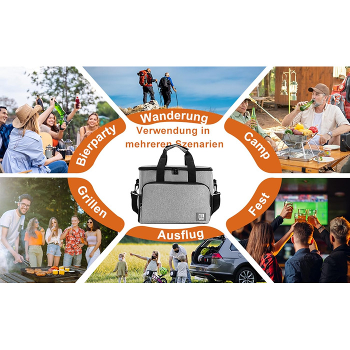 Термосумка 27 л Glanxy