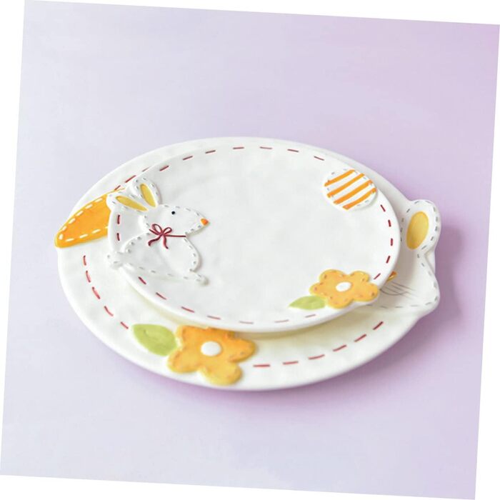 Керамическая тарелка с кроликом 23,9 см UTHCLO