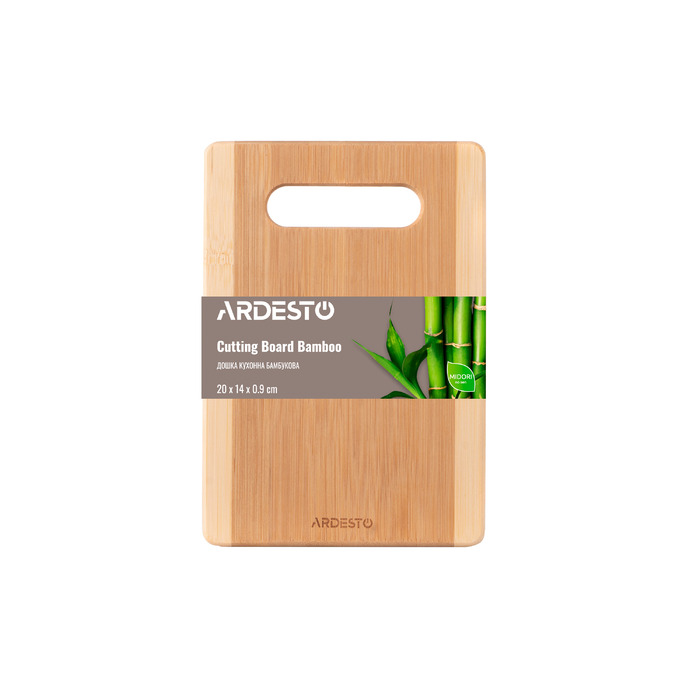 ARDESTO Дошка кухонна Midori, 20*14*0.9 см, бамбук