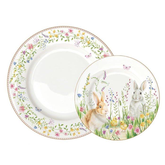 Набор из 2 тарелок к Пасхе 19 и 26,5 см Home of Christmas