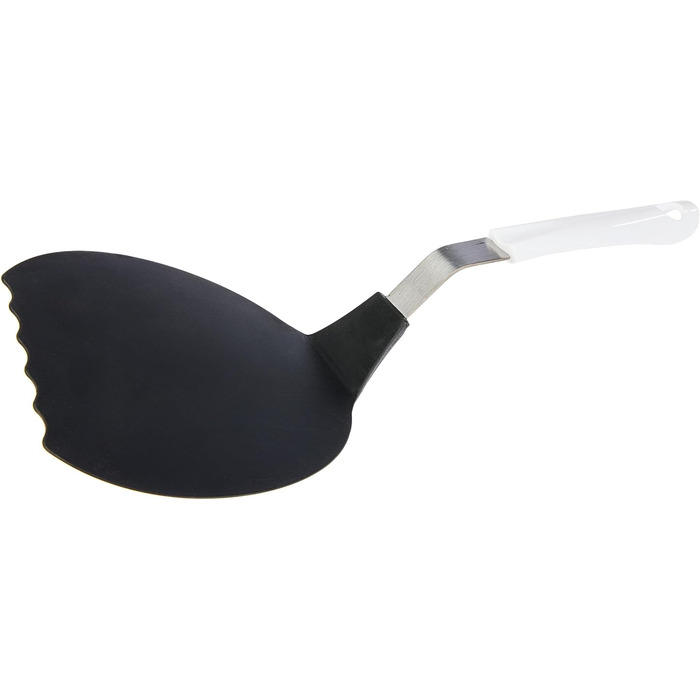 Пластик, білий/чорний (перевертач для омлету), 28