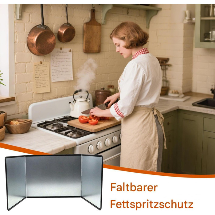 Кухонний фартух з нержавіючої сталі 39 х 29,5 х 30 см Dioeazh