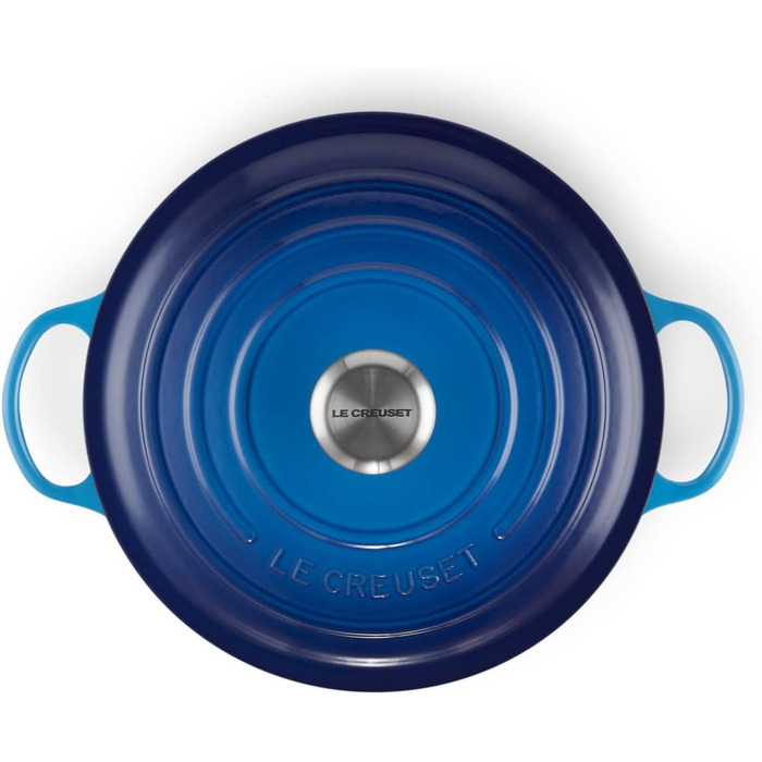 Чавунна каструля Le Creuset Signature, 26 см, 4,1 л, Azure