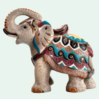 Фігурка De Rosa Wildlife Індійський Слон (л.в.2000 шт)