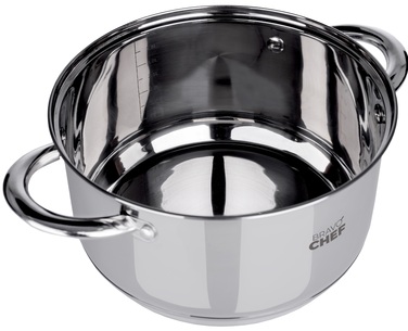 Кастрюля Bravo Chef 22 см (4.35 л) с крышкой (6720870)