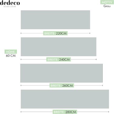 Брызкозащитный экран для кухонной стены 220 x 60 см dedeco