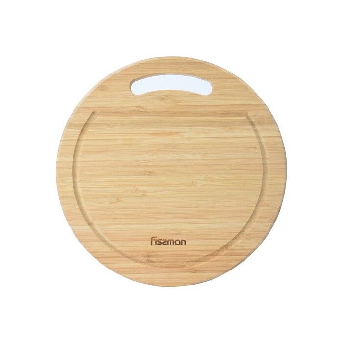 Разделочная доска круглая Fissman 28x28x1,9 см (8778)