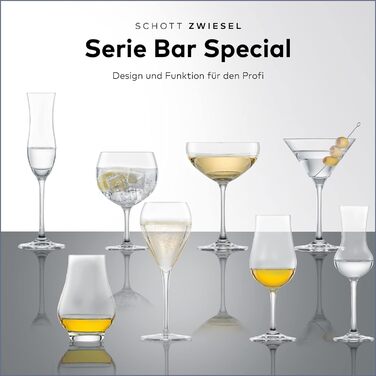 Набір із 6 келихів для ігристого вина 0,38 л, Bar Special Schott Zwiesel