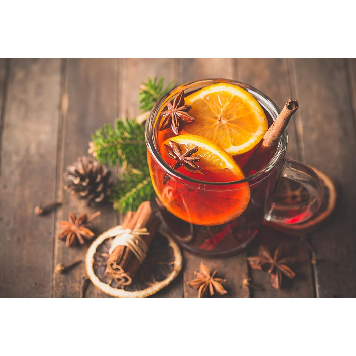 Чай Месмер - 48 чайних пакетиків 24 різновидів Атмосферний дизайн для демонстрації Різдвяний календар ідеально підходить як подарунок Фруктовий та трав&39яний чай (ЗИМОВА МРІЯ Кориця Зірка Апельсин, 20 чайних пакетиків)